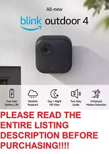 Blink Outdoor (4. Gen) Add-On Home Security Camera | HD Video work with XT1 XT2 - Bild 1 von 14