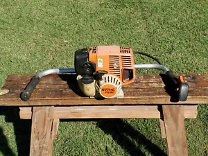 Stihl FS 90 Brushcutter Trimmer & Handlebar Handle Throttle Control FS90 Runs - Picture 1 of 16