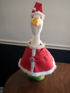Gans Kleidung - Weihnachten Weihnachtsmann Anzug mit Fellbesatz & Mütze LG 24-27" Gans - Bild 1 von 4