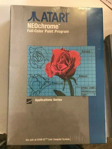 NEOCHROME Atari ST Full Color Paint Program NEW in Box DS5027 on Disk NOS - Picture 1 of 4