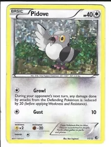 Pokemon Card Pidove 11/12 McDonalds Promo, 2011 , Holo WOTC - Foto 1 di 2