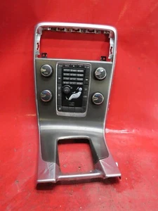 2012 VOLVO S60 T5 CLIMATE CONTROLS WITH CENTER TRIM OEM - Picture 1 of 10