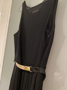 Forever New Ball Gown Evening Dress Grecian Pleated W/Fitted Top & Elastic Belt - Picture 1 of 9