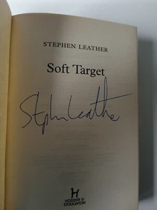 Soft Target: The 2nd Spider Shepherd Thriller SIGNED by Stephen Leather - Picture 1 of 6