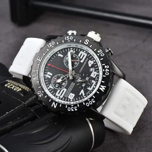 Herren Sport Multifunktionale Wasserdicht Quarz Chronograph Uhr - Lässiger Stil - Bild 1 von 16