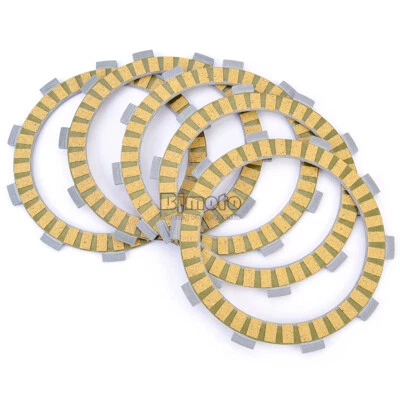 Clutch Friction Disc Plate Kit For Yamaha YZ100 E/F/G/H/K IT125 TW125 TY125 Foto 1 de 4