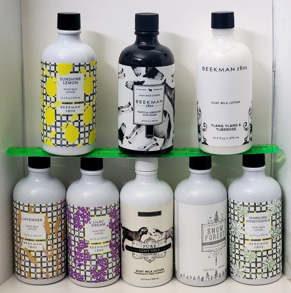 Beekman 1802 Goat Milk Lotion 12.5 fl oz NO PUMP PICK YOUR SCENT/FLAVOR - Image 1 of 3