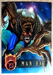 1996 Outburst: Firepower Card 24 MAN-BAT. Free New Top Loader. - Picture 1 of 3