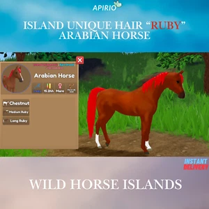 Wild Horse Islands ❤️ IUH Ruby Arabian Horse❤️ SOFORTLIEFERUNG! - Bild 1 von 1