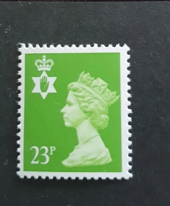 1988 SG NI56 23p Bright Green N. Ireland UM Machin Regional Definitive - Image 1 of 1