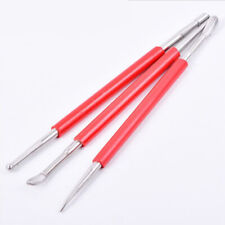  3 in Stainless Steel Wax Carver Clay Pottery Making Tools Shaping Sculpting