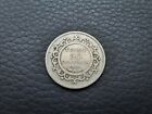 Tunisia 50 Centimes 1308 (1891) Silver Coin