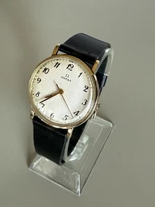 Vintage Rare 1964 Omega Men's Manual 14k Gold Dress Watch Swiss 17 Jewel - Picture 1 of 12
