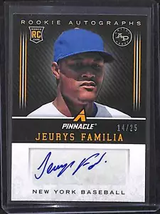 2013 Pinnacle Artists Proof Autograph Jeurys Familia #JF 14/25 NM - Picture 1 of 1