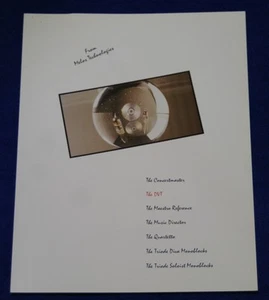 VERY RARE_VINTAGE_ MELOS  The DVT  2-page Sales Brochure - Imagen 1 de 2