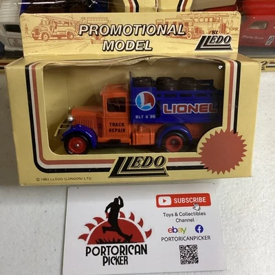 LLEDO DAYS GONE #20 ORANGE 1930 FORD MODEL T LIONEL STAKE TRUCK PROMO 1/50 - Image 1 of 3