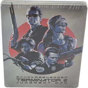 Terminator 2: Judgment Day Steelbook 4K Ultra HD + Blu-Ray James Cameron Area B - Picture 1 of 7