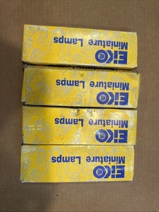Lot of 4 Boxes (40 Lamps) Vintage Eiko 922 Miniature Lamps - Picture 1 of 6