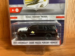 1:64 Greenlight Hot Pursuit TEXAS HIGHWAY PATROL 2021 Chevrolet Tahoe - Picture 1 of 8