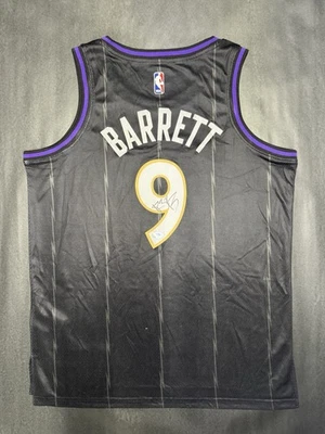 RJ BARRETT signed autographed TORONTO RAPTORS Jersey w/ COA PSA AP29152 - Image 1 of 4