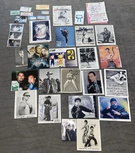 RARO Karate Vintage🥋Lotto Autografi Foto David Carradine Tartarughe Ninja Highlander - Foto 1 di 24