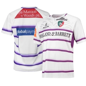 Leicester Tigers Men's Jersey Rugby Alternate 18/19 Kukri Shirt - New - Picture 1 of 3