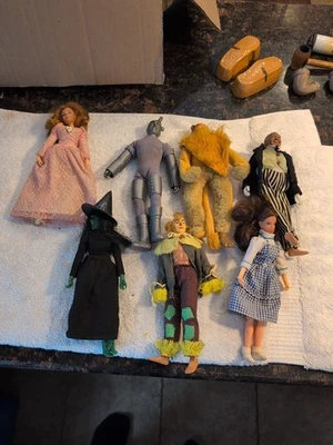 El Mago de Oz, 7 Muñecas MEGO 1973 USADO Y Caja Foto 1 de 4