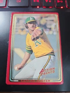 Coopertown 1993 Catfish Hunter Baseball Card #126 Action Packed - Picture 1 of 10