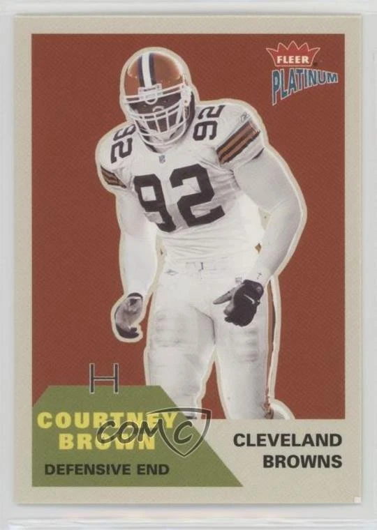 2002 Fleer Platinum Courtney Brown #104 - Image 1 of 2