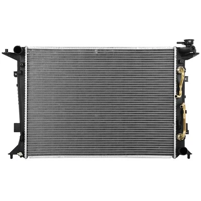 For 2010 2011 2012-2016 Hyundai Genesis Coupe Aluminum Radiator CU13467 - Image 1 of 4