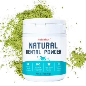 Natural Dog Dental Powder - Teeth Cleaning Powder - Removes Plaque and Tartar... - Picture 1 of 1