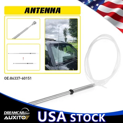 Car Power Mast Antenna Cable Pole For Toyota Land Cruiser Lexus LX470 1998-2007 - Image 1 of 4