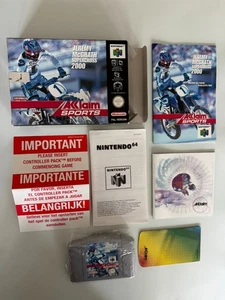 Jeremy McGrath Supercross 2000 N64 Komplett Complete CIB Nintendo Nintendo64 N64 - Bild 1 von 12