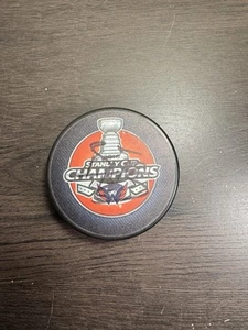 Braden Holtby signed handsigniert 2018 Stanley Cup Puck Capitals - Bild 1 von 1