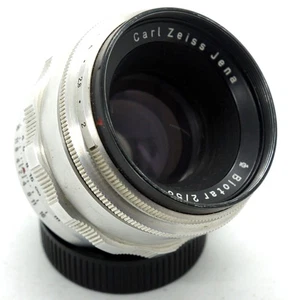 EXC! Carl Zeiss Jena Biotar 2/58 M42 screw mount Rare First Version 10 blades! - Picture 1 of 6
