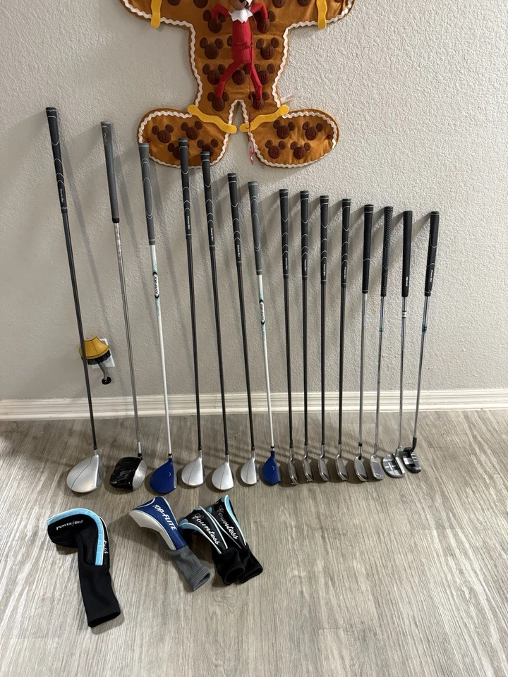 PowerBilt Countess 女士高尔夫套装带额外配件请阅读右手请阅读。 — 第 1/4 张图片