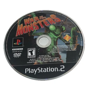 War Of The Monsters PS2 (PlayStation 2, 2003) Black Label Disc Only | RESURFACED - Picture 1 of 7