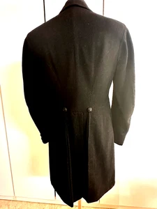 Antiker Cutaway Frack Gehrock Mantel Weste 1900 Vintage Jacket TOP - Bild 1 von 4