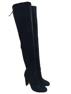 BUFFALO LONDON Botas sobre la rodilla Mujeres Botas altas Talla EU 39 negro - Imagen 1 de 5