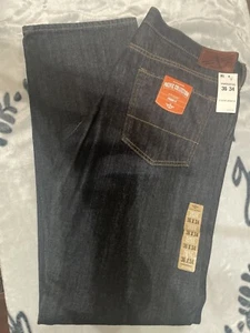 Dockers Wear Collection 5 Pocket New Retail 58.00 Jeans Straight Blue W 36 I 34 - Picture 1 of 5