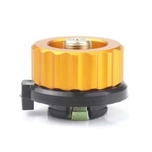 Cylinder Adapter Camp Gas Converter Canister ValveAdapter Fr Camping Stove H4T6 - Picture 1 of 8
