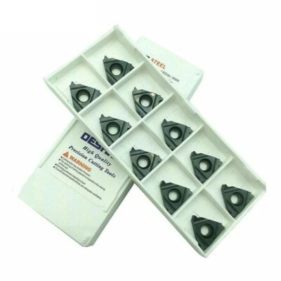 10pcs 16ER 10W LDA Indexable Insert Threading Blade CNC Carbide Insert for steel - Image 1 of 4