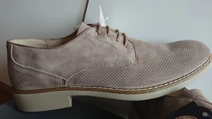 Gallus Herren Schuhe, Sneaker, Halbschuhe, Neu, Gr. 45, beige, Wildleder - Bild 1 von 6
