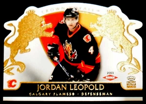 Jordan Leopold Pacific Crown Royale rookie card 107 - 2299, 2002 -03 NHL, Flames - Picture 1 of 2