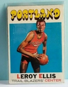 1971-72 Topps Basketball #111 - Leroy Ellis - Portland Trail Blazers