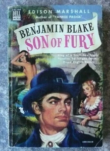 DELL MAPBACK #431 BENJAMIN BLAKE SON OF FURY von EDISON MARSHALL 1950 SELTEN - Bild 1 von 3