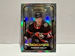 2021-22 Upper Deck Stature Parker Kelly /22 Photo Variation Hockey Card NHL Sens