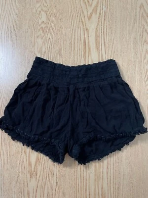 Pantalones Cortos Ligeros B95 Para Mujer NOBO Rayón Negros Talla Xs 1 Foto 1 de 3