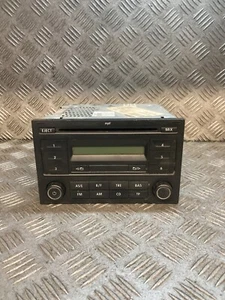 VW POLO MATCH 1.2 E 5DR MK4 2008 RADIO STERO CD PLAYER 6Q0035152E - Picture 1 of 4