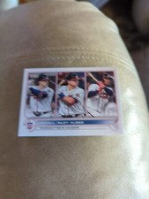2022 Topps #181 Adam Duvall Austin Riley Ozzie Albies ATLANTA BRAVES